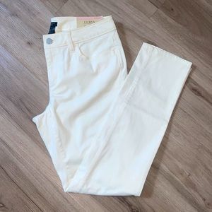 Ann Taylor curvy skinny leg pants six petite